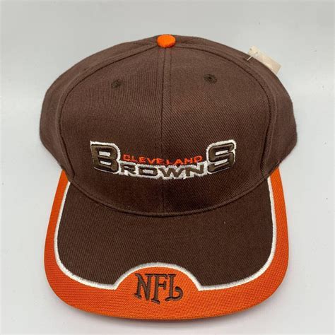 #Vintage #Cleveland #Browns #NFL Hat #Snapback Cap... - Depop