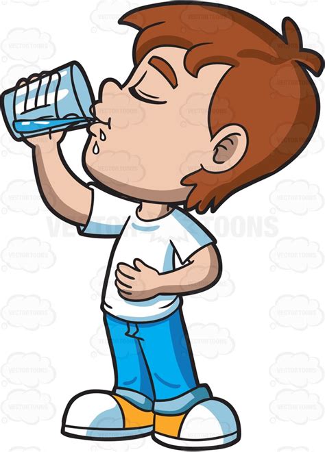 Drinking water clipart - Clipground