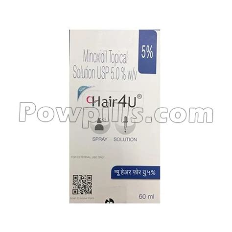 Hair 4u 5 Spray Minoxidil Flat 20 Off Powpills