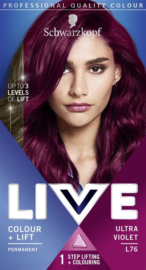 3x Schwarzkopf Professional Live Intense Colours Permanent Hair Dye Free Ebay