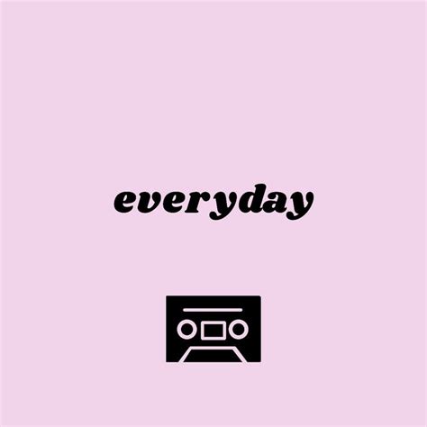 Everyday Spotify Playlist Playlist Cover