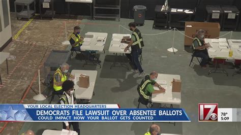 Democrats File Lawsuit Over Absentee Ballots Youtube