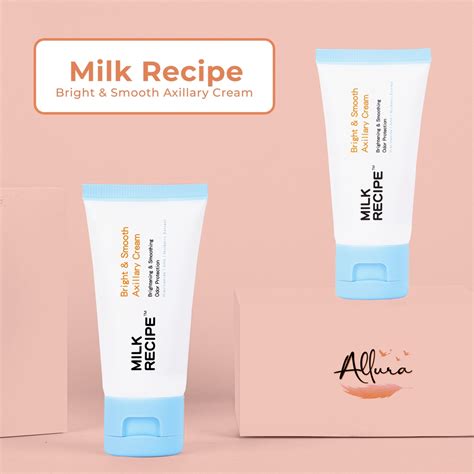 Jual NEW Milk Recipe Bright Smooth Axillary Cream Brightening Cream