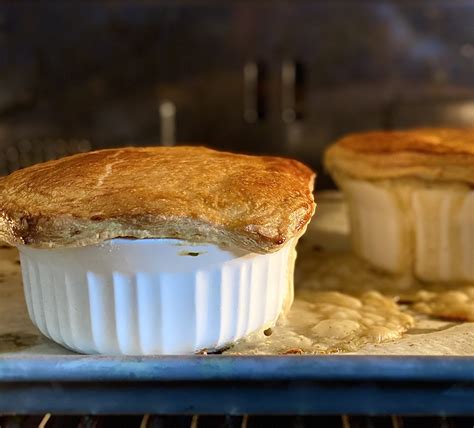 Individual Chicken Pot Pie With Puff Pastry Alton Brown