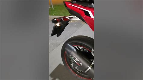 Honda Cbr500r With Gpr Exhaust Sound Youtube