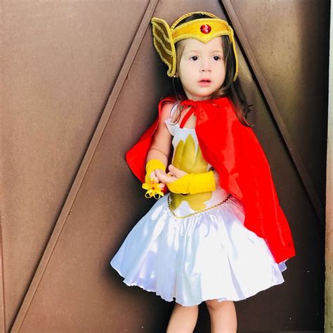 Dia Das Criancas Fantasia Infantil She Ra Guerreira Presente