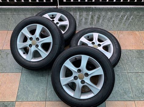 Rim Standard Myvi Tayar Toyo Nanoenergy3 Auto Accessories On Carousell