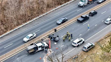 3 Separate Crashes Snarl Traffic On Route 22 In Bethlehem Township