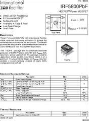 Irf Pbf Datasheet Hexfet Power Mosfet