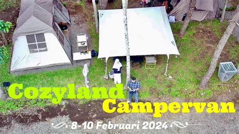 Cozy Land Campervan Ngecamp Malam Full Tenda Drone View Cikole