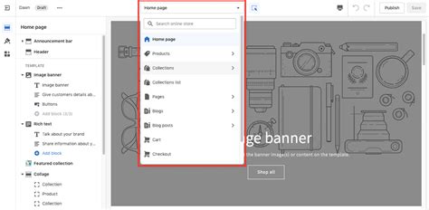 how to add pages in shopify