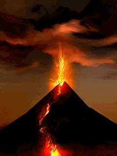 46+ Gif Animation Volcano Paling Unik