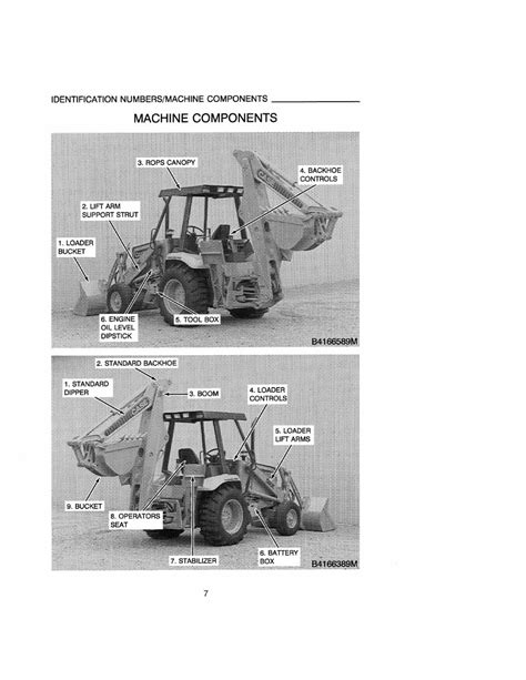 Case K Phase Backhoe Loader Operators Manual