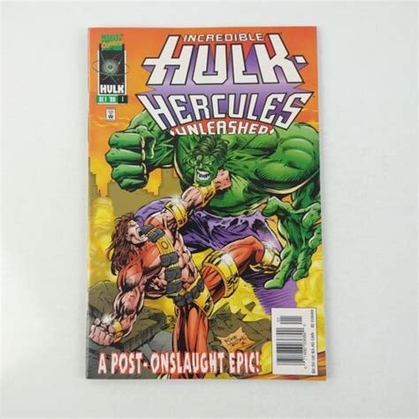 Incredible Hulk Hercules Unleashed Newsstand Vf Nm Marvel