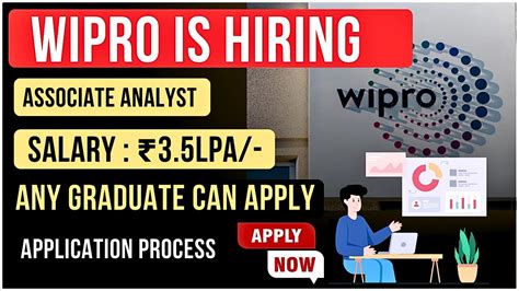 Wipro Is Hiring Associate Analyst Freshers Are Eligible Salary