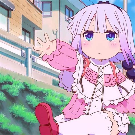 Kanna X Saikawa Matching Icon Dragon Icon Anime Best Friends Miss