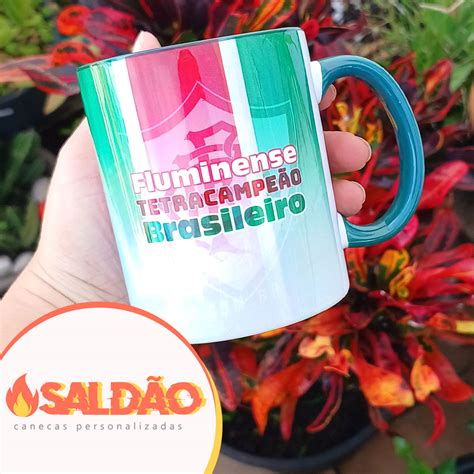 Caneca Porcelana Fluminense Canecas Personalizadas