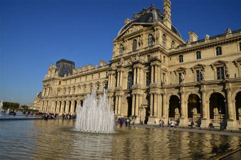 France, Louvre Palace in Paris Editorial Stock Photo - Image of ...