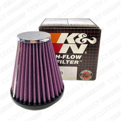 Filtro alto flujo tipo K&N - TC MOTOS RACING