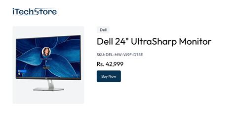 Dell 24" UltraSharp Monitor - iTechStore