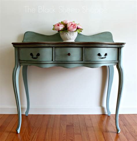 Antique Desk Duck Egg Blue And Coco