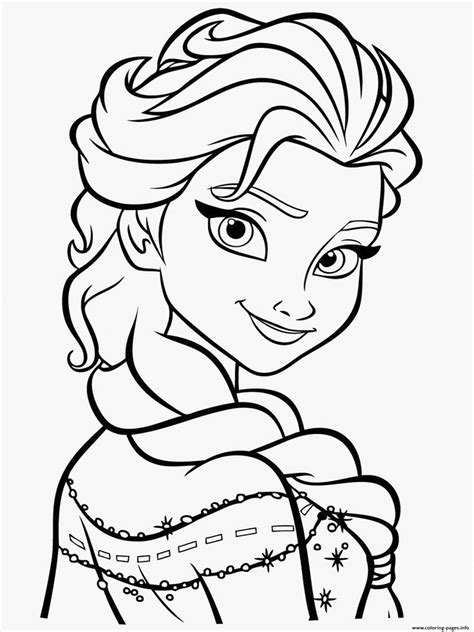 Elsa Desenhos Para Imprimir Colorir E Pintar Pintar E Colorir