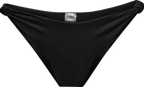 ONLY ONLSIENNA RIB KNOT BIKINI BRAZIL SWM ACC Dames Zwemkleding Maat