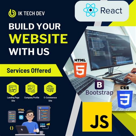 Be Your Frontend Web Developer In Reactjs By Iktechdev Fiverr