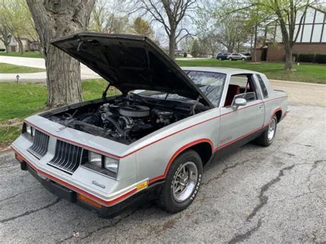 Oldsmobile Cutlass Calais Coupe Grey Rwd Automatic For Sale