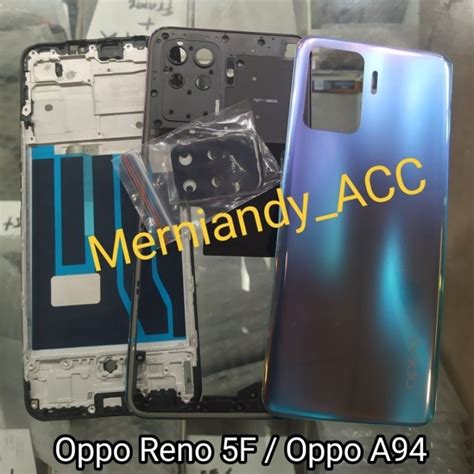 Jual Cessing Hausing Fullset Frame Lcd Oppo Reno F Oppo A Backdor