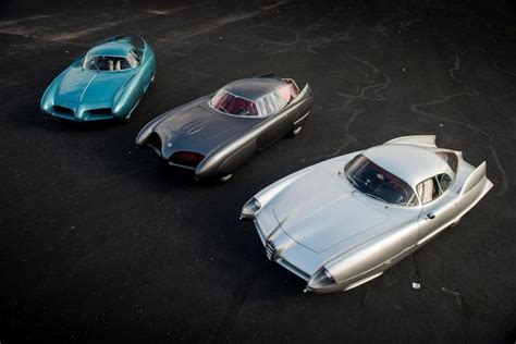 The Extraordinary Trio Of Alfa Romeos Futuristic Bat Concept Cars Can