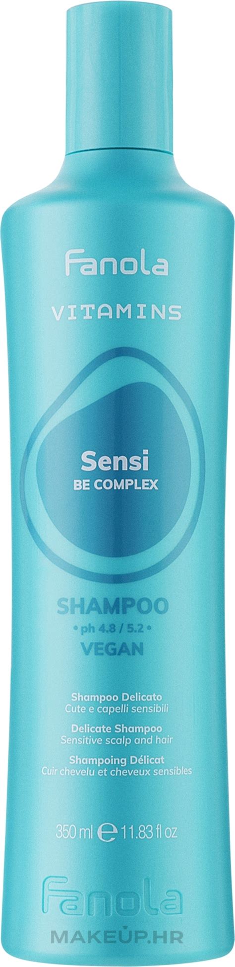 Fanola Vitamins Delicate Sensitive Shampoo Umiruju I Ampon Za