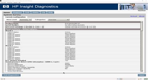 HP Insight Diagnostics for advanced testing | techlogist.net