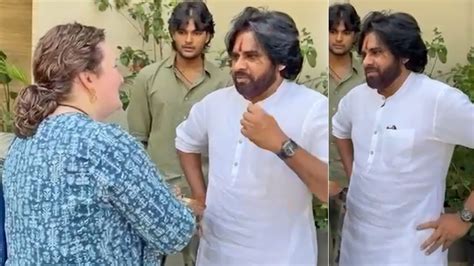 Pawan Kalyan With His Son Akira Nandan Latest Video Anna Lezhneva