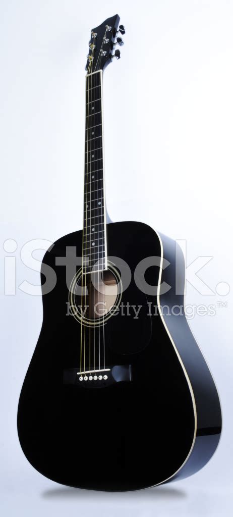 Black Acoustic Guitar Stock Photo | Royalty-Free | FreeImages