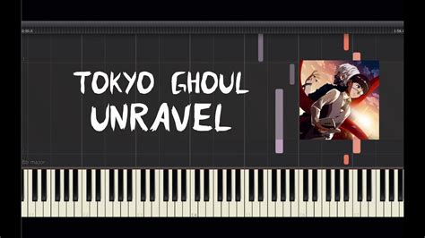 Tokyo Ghoul Unravel Piano Tutorial By Amadeus Synthesia Youtube