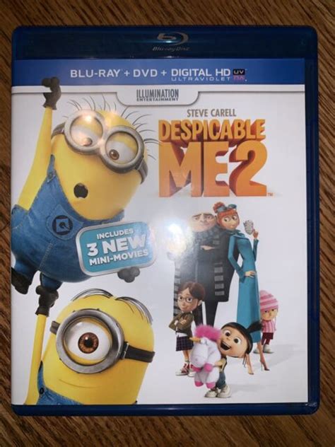 Illumination Despicable Me 2 And Minions Blu Raydvd No Digital 4