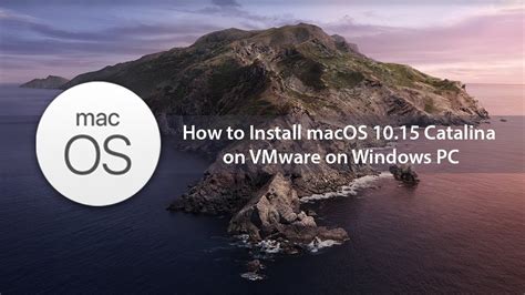 How To Install Mac Os Catalina On Vmware In Windows Youtube