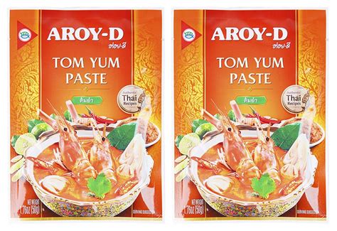 Паста Aroy-D Том Ям, 2 уп по 50 г - купить с доставкой по выгодным ...