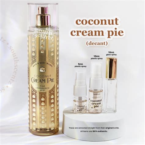 Coconut Cream Pie Bath And Body Works Bbw Decant Ml Ml Southscentz