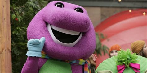 Barney The Dinosaur's Glow Up Is Causing A Stir On Twitter