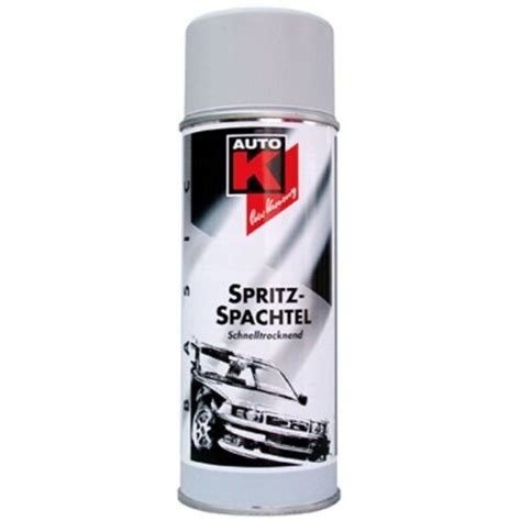 Spritzspachtel Spraydose Grau Spachtel 400ml Spray Spachtelmasse Auto K