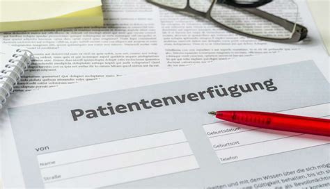 Patientenverf Gung Definition Einfach Erkl Rt Meine Patientenverf Gung