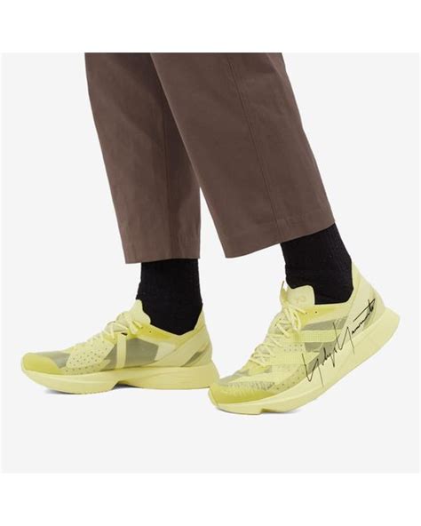 Y Takumi Sen Sneakers In Yellow For Men Lyst