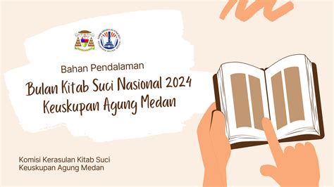 Bahan Pendalaman Bulan Kitab Suci Nasional Keuskupan Agung Medan