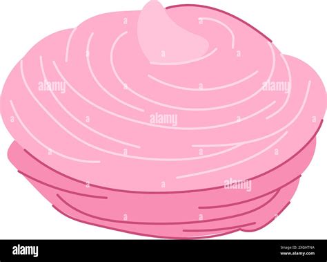 Milk Meringue Cartoon Vector Illustration Stock Vector Image And Art Alamy