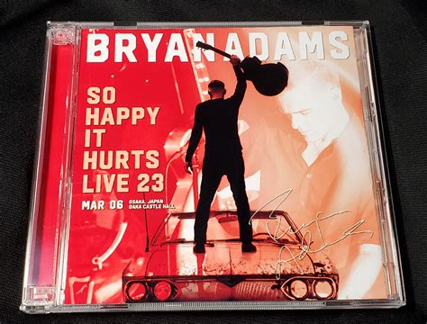 コレクターズCD ブライアン・アダムス 2023年日本公演 3月6日 大阪 /Bryan Adams - So Happy It Hurts