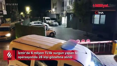 Zmirde Milyon Tllik Vurgun Yapan Tefecilere Operasyon