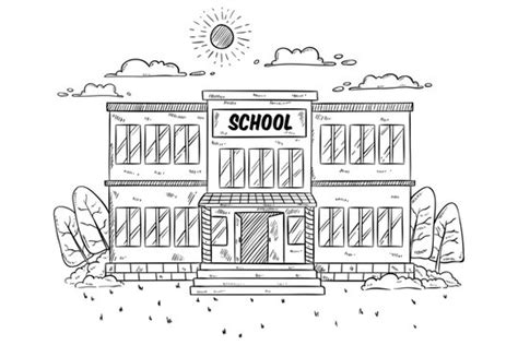 School Building Sketch Images – Browse 10,905 Stock Photos, Vectors, and Video | Adobe Stock