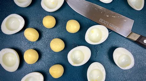 The Viral Tiktok Hard Boiled Egg Slicing Hack Is Everything Its Cracked Up To Be